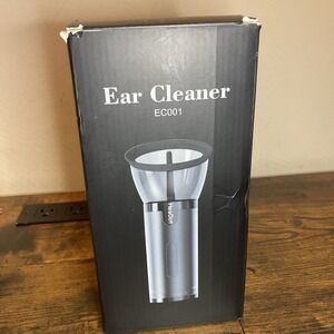 HeaDot Ear Cleaner Water Powered Portable Black‎ NIB